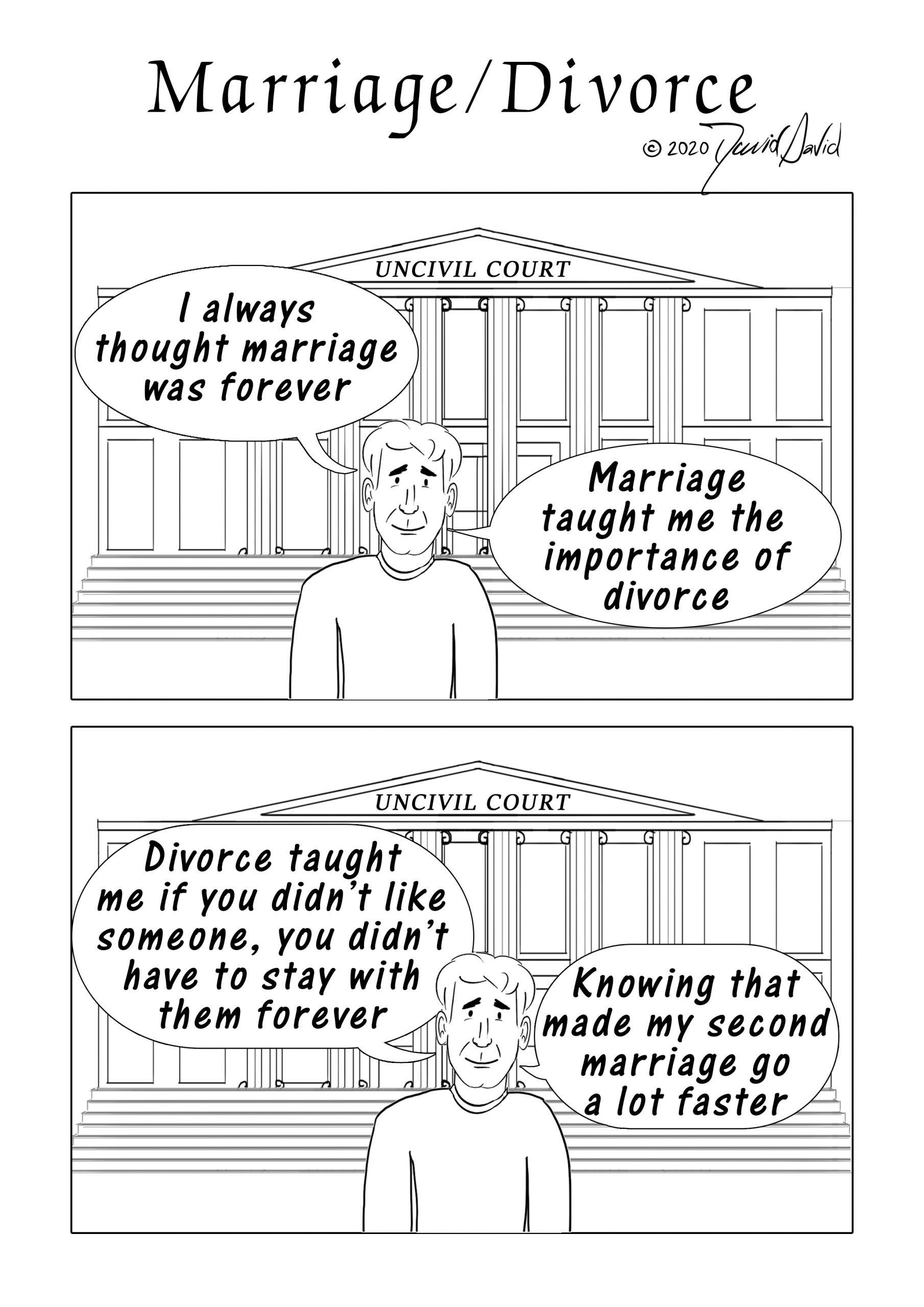 book, marriage and divorce